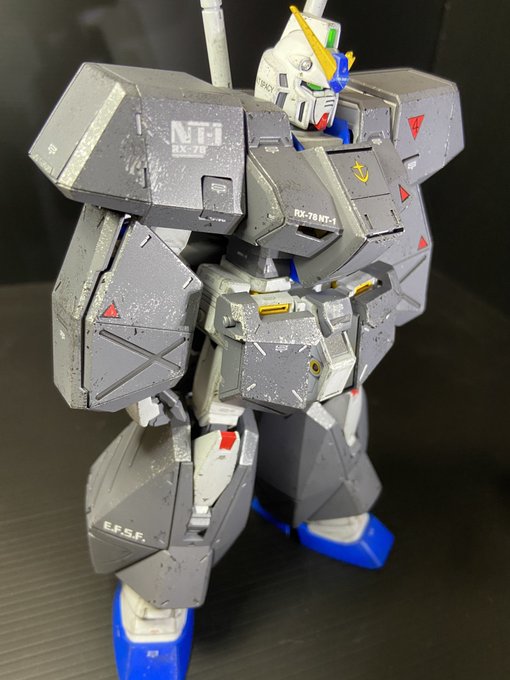 セノウエタウンのサトシ O0yblr0ee76iala Mg 1 100 ガンダムnt 1 Ver 2 0 ベタ塗り全塗装した過去作品にウェザリングを施し再撮影しました ケンプファーのチェーンマインの攻撃でダメージを受けたアレックスをイメージして汚しました 色々と精進せねば Nitter