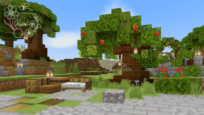 くみちょ ᐛ Minecraft Quumii Minecraft マイクラ マインクラフト サバイバル建築クラブ バニラ建築学部 Minecraft建築コミュ だらクラ2 いい感じの木ができたᐠ ᐛ ᐟᐠ ᐖ ᐟ 苔ブロックめちゃくちゃ便利ー Nitter