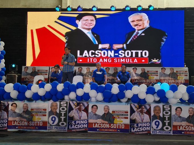 Marie Ann Los Banos Maeannelosbanos Happening Now The Lacson Sotto Tandem Is Holding A Townhall Meeting Ing Argao Cebu News5ph Onenewsph Bilangpilipino22 Nitter