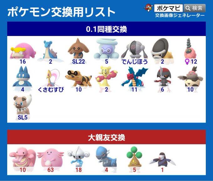 ぐっちぃー ポケgo Kazuzuuuuuun 交換募集 日時 4 8 金 時間はいつでも可能 場所 東京の区内もしくは津田沼辺りまで 0 1交換 キラ交換 大親友交換募集 飴xl欲しいポケモン 距離ポケモンの50 50も可能 特別枠のみの 交換は不可 どなたでもどうぞ ぐっちぃー ポケgo Kazuzuuuuuun 交換募集 日時 4 8 金 時間はいつでも可能 場所 東京の区内もしくは津田沼辺りまで 0 1交換 キラ交換 大親友交換募集 飴xl欲しいポケモン 距離ポケモンの50 50も可能 特別枠のみの 交換は不可 どなたでもどうぞ