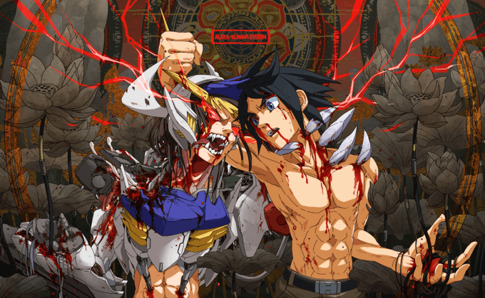 八八二三 Dtz10wg 擬人化ms 三日月とバルバトス もっと もっともっと 使ってやるからもっと寄越せ こんなもんかよ お前の力は Nitter