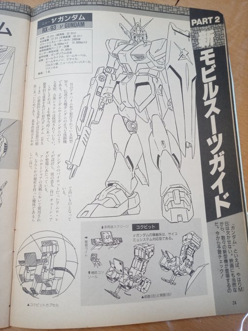 佐藤 洋 Snufkinsnufkin Nガンダム 発表当時はフィン ファンネルの存在はひた隠しにされていて 設定画もプラモデルもファンネル無しがデフォだったので Egにもさほど違和感のないアラフィフ世代です なんて思いながら当時の設定画を見直していたら あれ