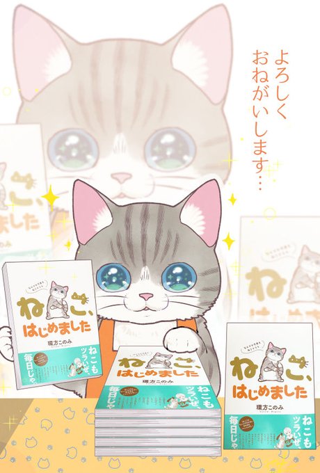 環方このみ Nekohajimeta ねこはじセレクション ねこ はじめました なんでか今日もねこぐらし 本日発売です いつものコミックスより少し大きいサイズです 手触りも良いので撫でる様にも 単巻なのでプレゼントにも ぜひぜひ お手に取っていただけたら