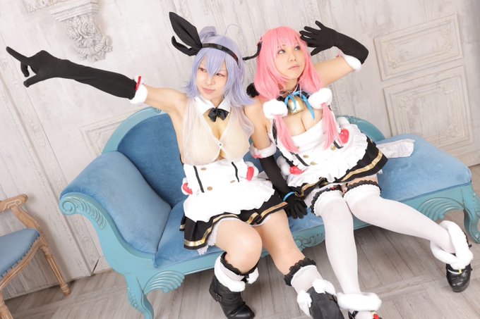 鮓茄鹿 社畜 かみこす1日目 37ka Fish Cosplay アズールレーン 碧蓝航线 カウンティ級ケント級ロイヤルメイド ケント 鮓茄鹿 サフォーク J26 Sora さん Photo By Nyanppas さん Nitter