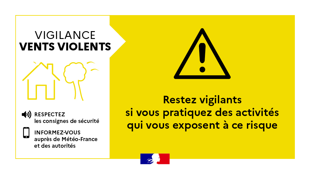 Tempête Nils : Lozère en vigilance jaune pour des vents violents