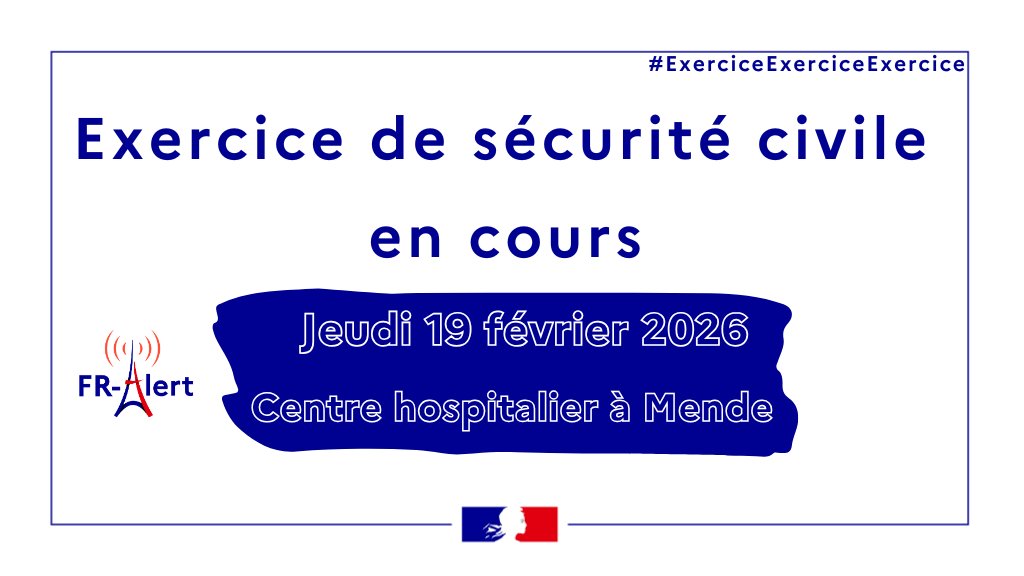 Exercice de sécurité civile à Mende : intrusion fictive
