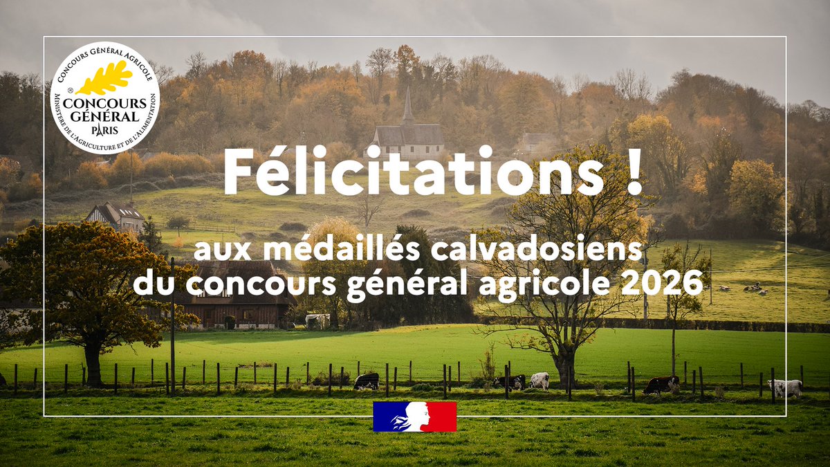 Calvados : 37 récompenses au Concours général agricole