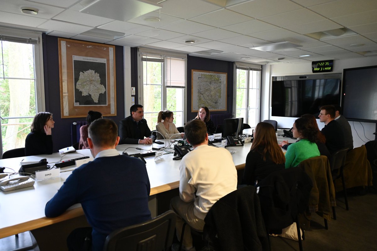 Visite des Jeunes de l'IHEDN au Centre Opérationnel d'Indre-et-Loire : découvrir les missions et fonctionnement