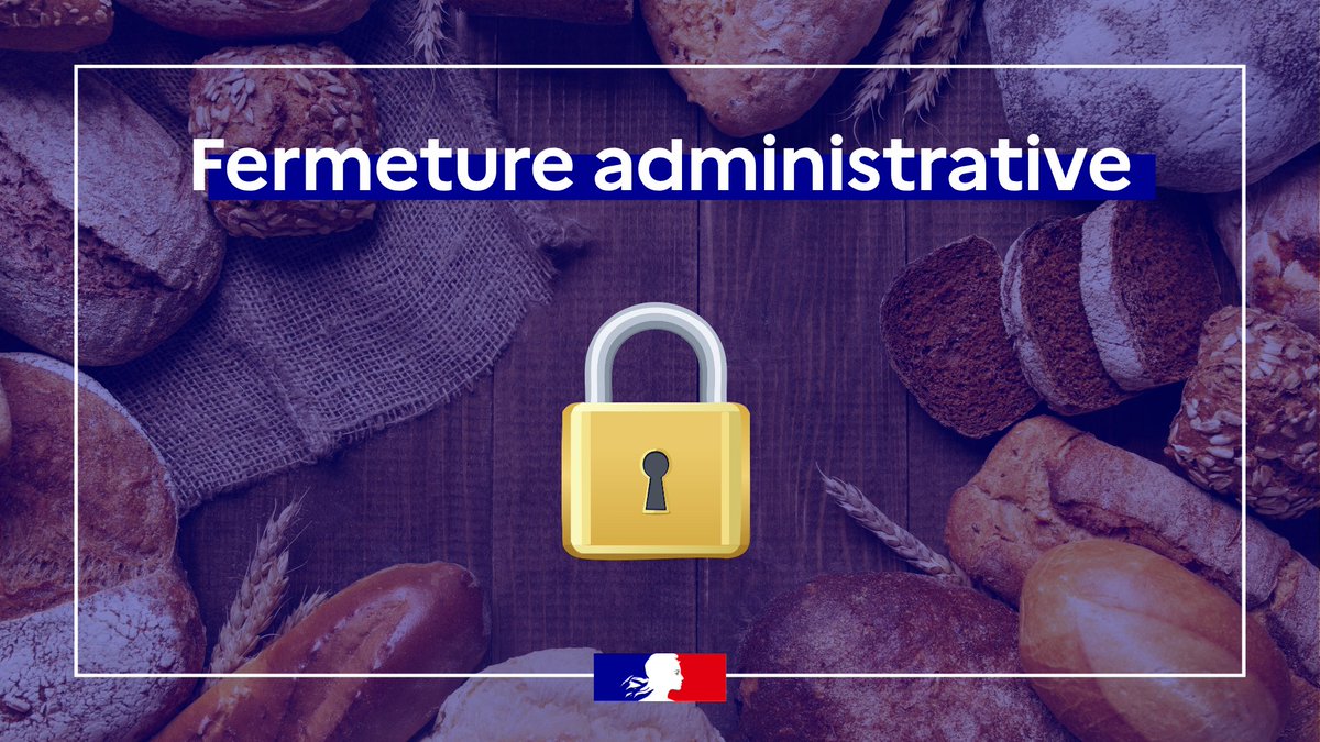 Fermeture administrative de Baguette Éclair à Versailles : risque grave pour la santé publique
