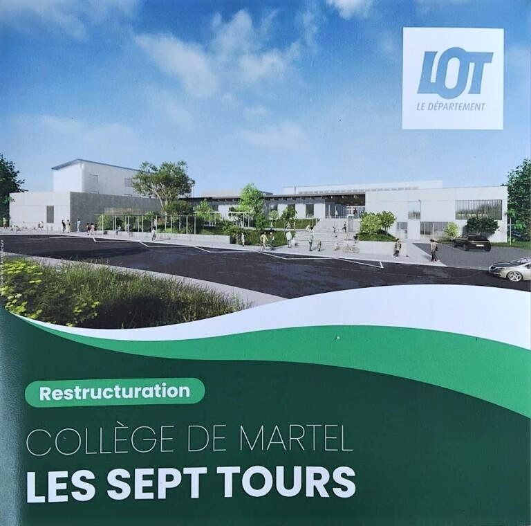 700 000 euros pour une nouvelle configuration du collège de Martel