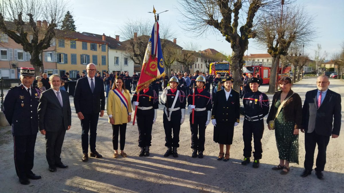 Nouvelle commandante des sapeurs-pompiers d'Ambert