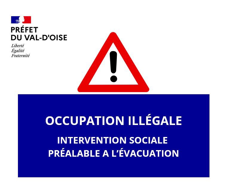 Evacuation imminente d'un campement illicite à Méry-sur-Oise : prise en charge des plus vulnérables