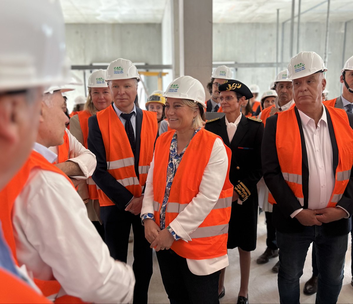 Visite du futur bâtiment de cardiologie de l'AP-HM à Marseille : 480 M€ investis dans le plan 'Marseille en grand'