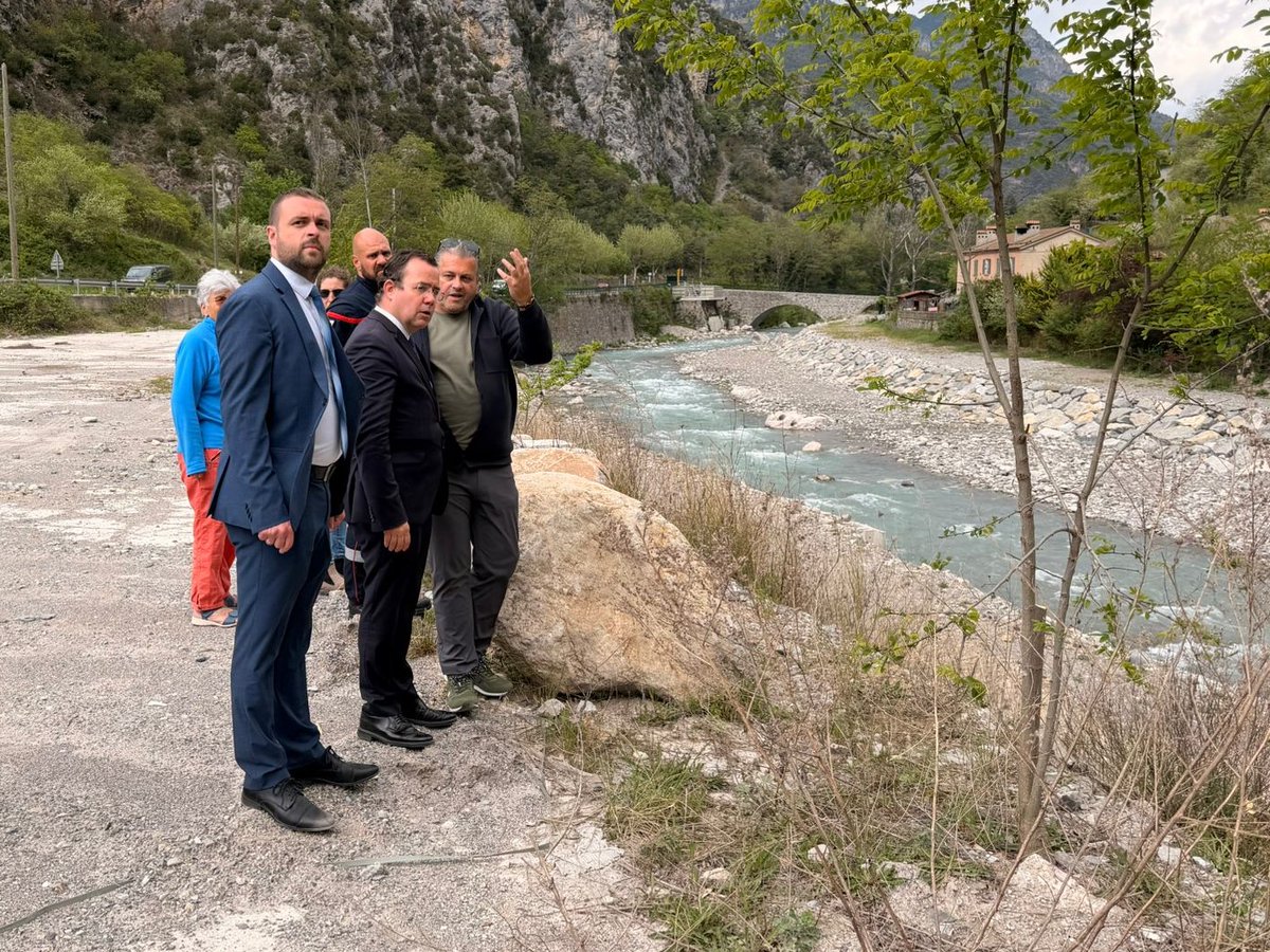 État engage dans la réhabilitation de A Fontan le long de la Roya