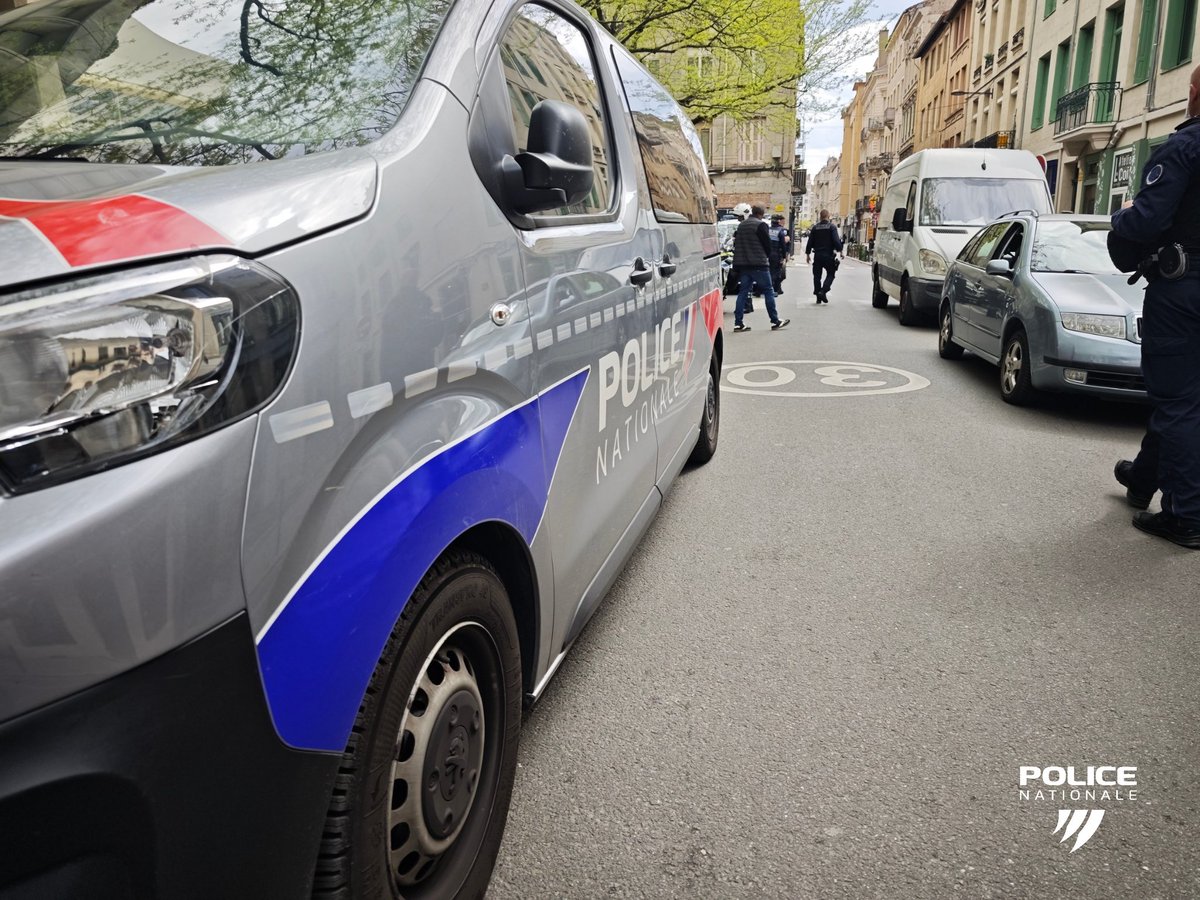 Police Operation for Security in Saint-Étienne Quarters