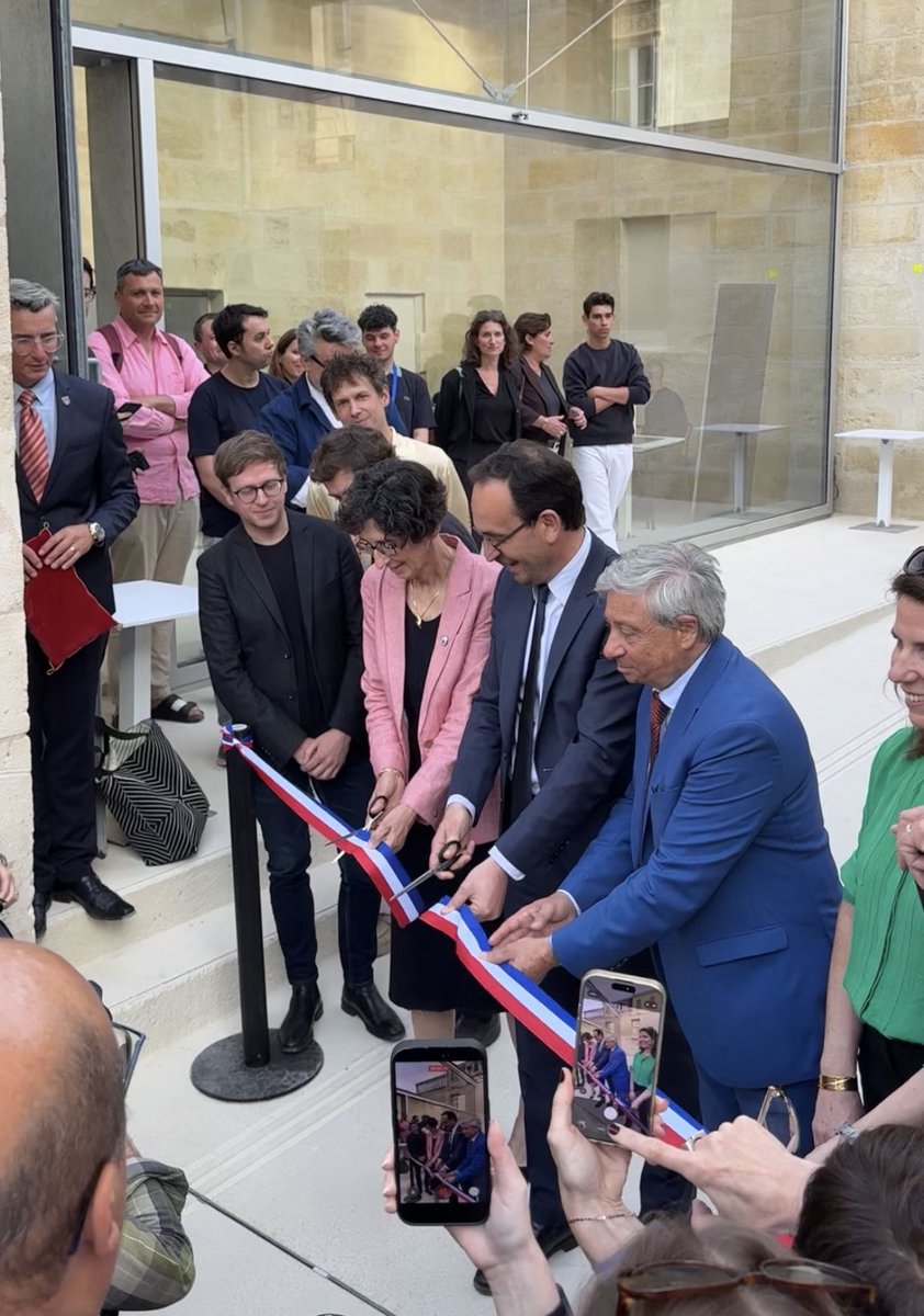 Préfet Étienne Guyot Inaugures Bordeaux's Arts Décoratifs and Design Museum (MADD)