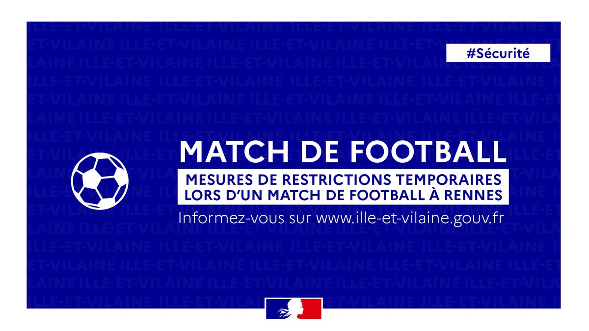Sécurité au stade durant le match Rennes-Nantes