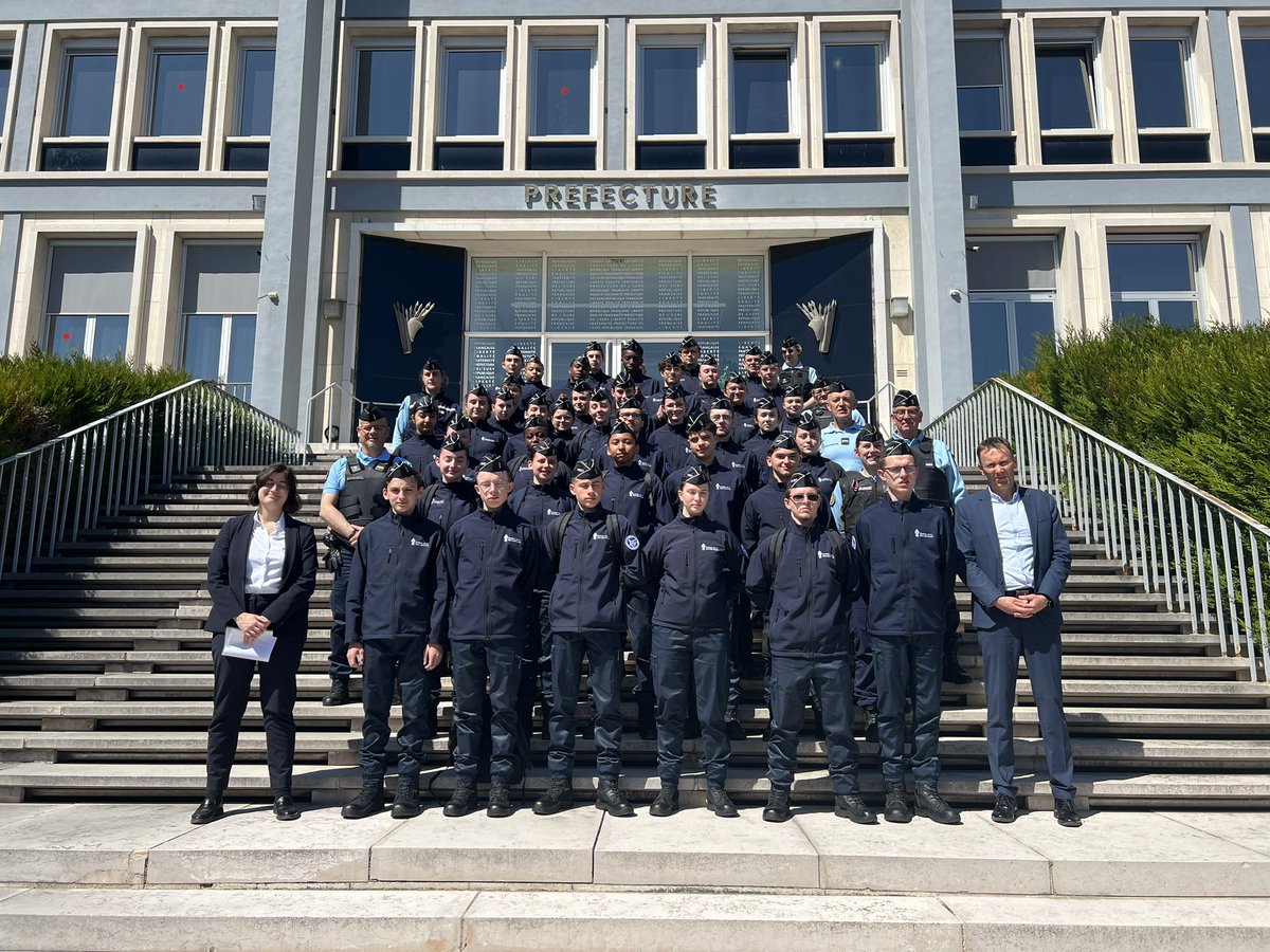 Fin de formation des cadets de la gendarmerie
