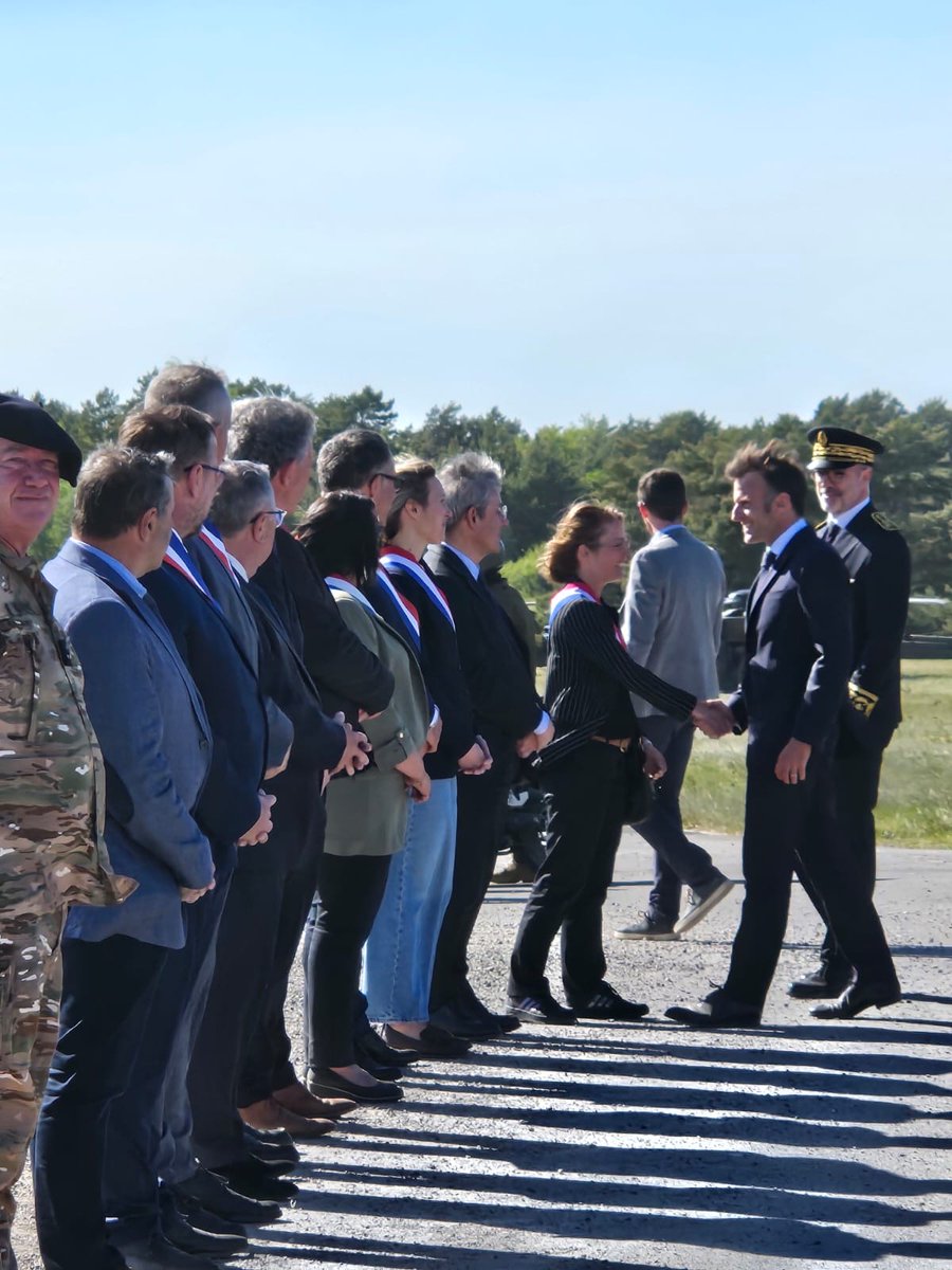President's Visit to Suippes Camp during Orion 2026 Exercise Closure