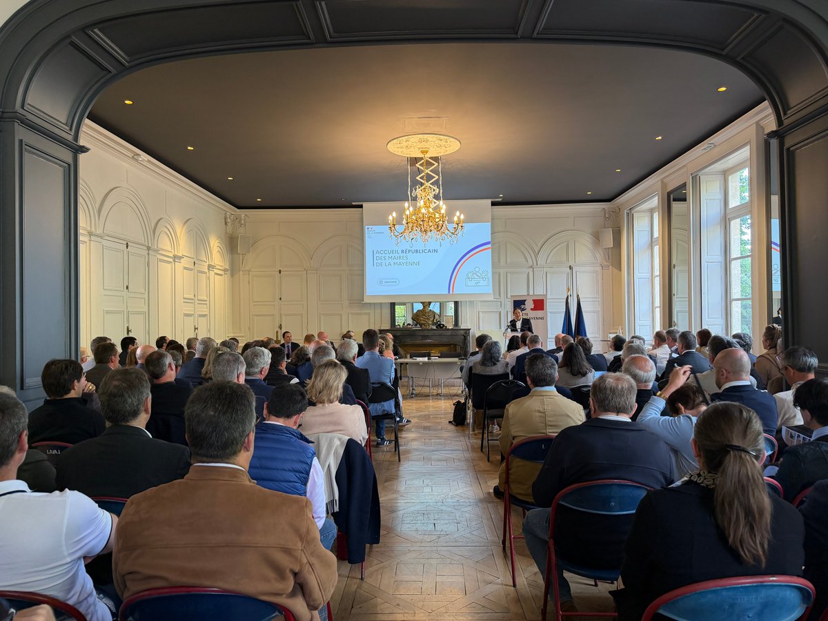 Préfète de la Mayenne accueille 170 nouveaux maires