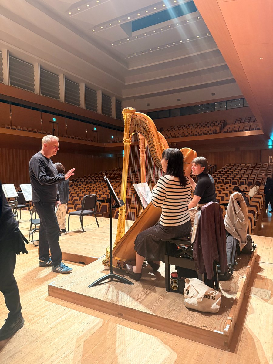 マエストロ・リープライヒによる東京定期演奏会のリハーサル風景とトーク企画について