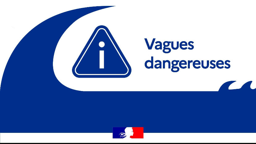Alerne et du Sud-Bretagne : phénomène de vagues dangereuses jusqu'au 14 mai