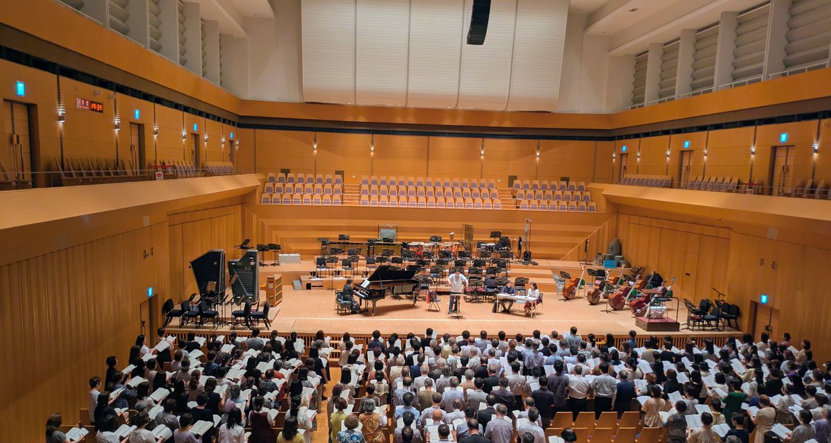 《千人の交響曲》に向けた合唱団合同練習が始動