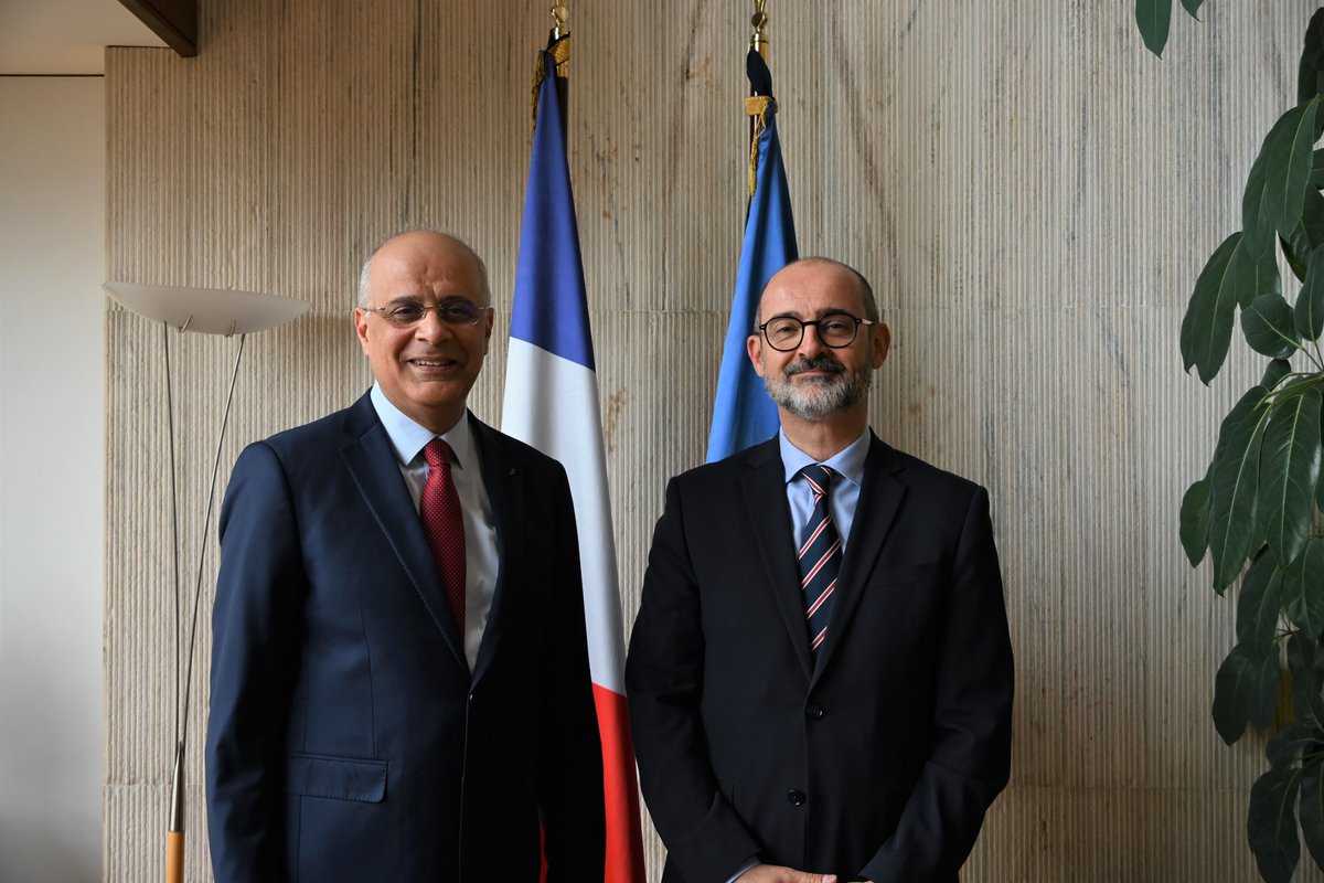 Rencontre entre le préfet de Seine-Saint-Denis et l'ambassadeur de Tunisie en France