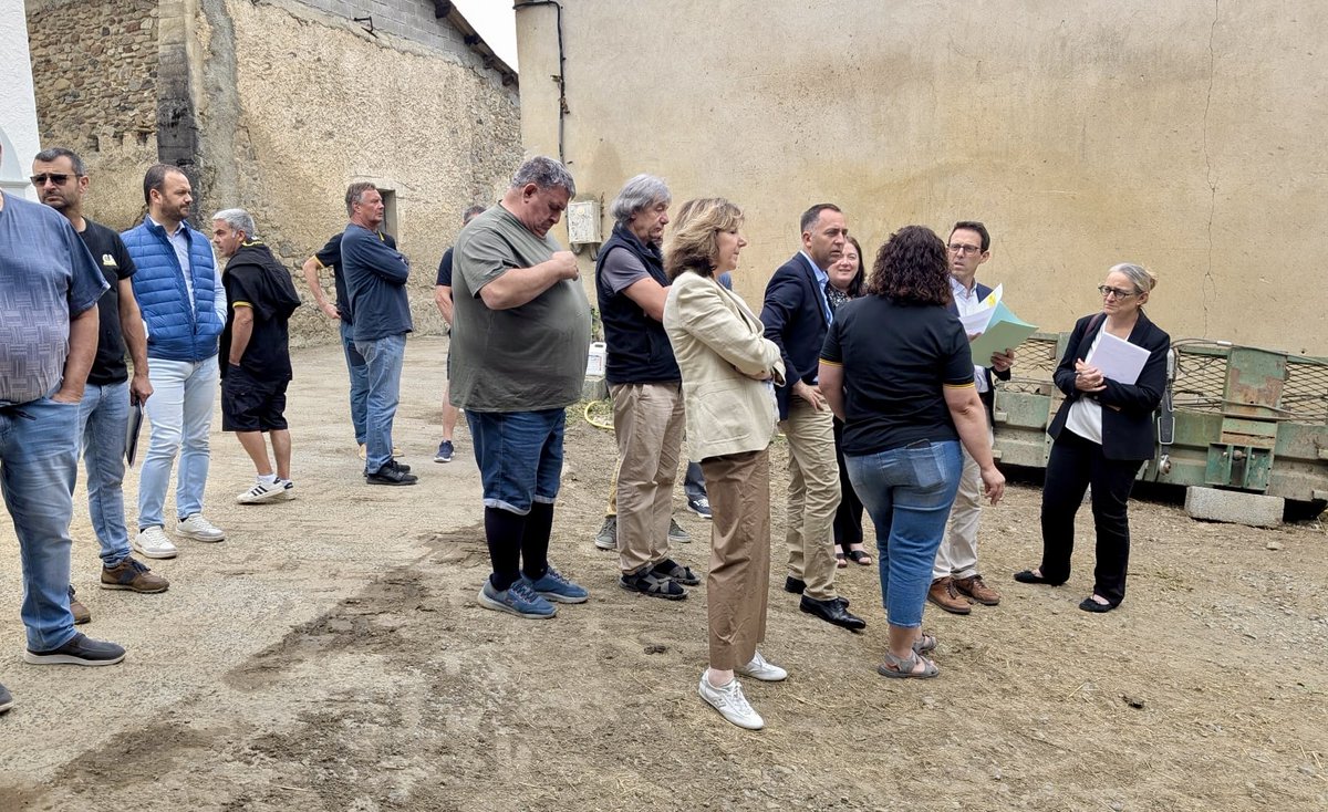 Rencontre avec les agriculteurs à Idaux-Mendy