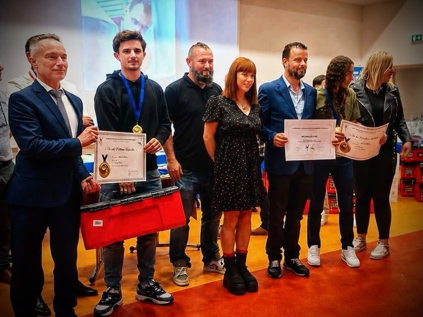 Remise des médailles départementales du concours Meilleurs Apprentis de France Enghien-les-Bains