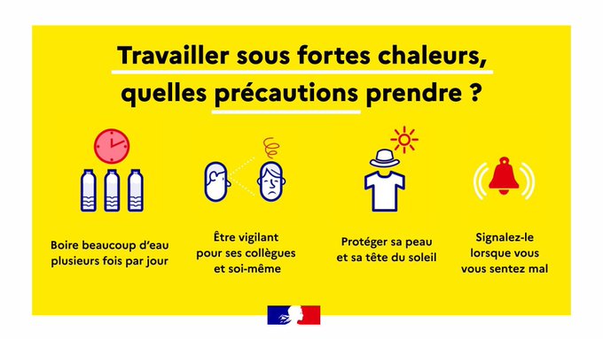 Conseils pour travailler en été dans la préfecture 80