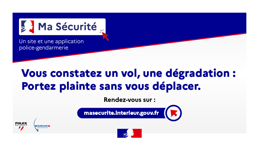 Lancement de l'application MaSécurité