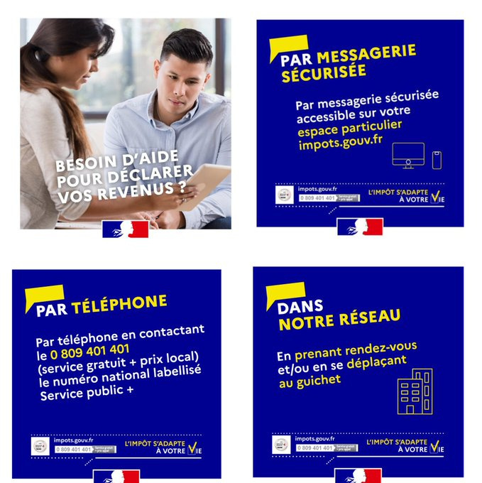 Dernier rappel pour la déclaration des revenus en ligne, Préfecture 62