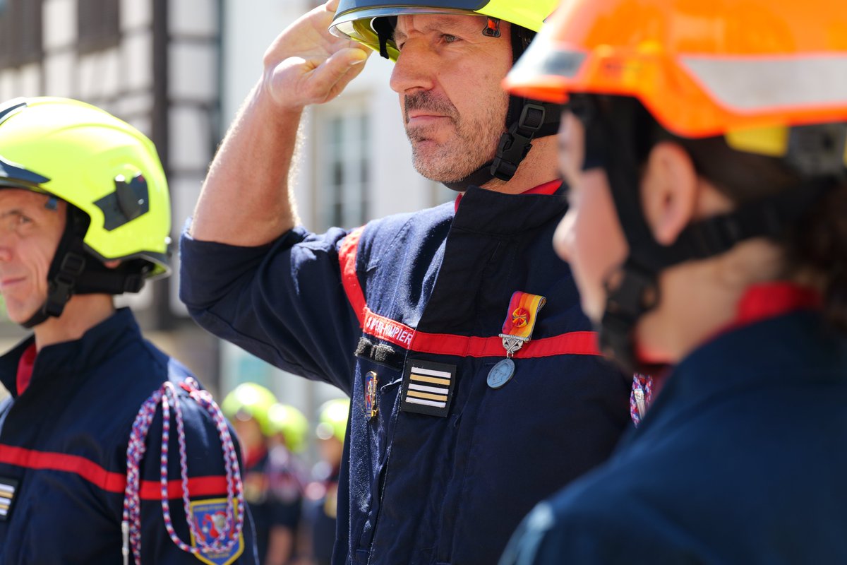 Cérémonie de la journée nationale des sapeurs-pompiers à Obernai
