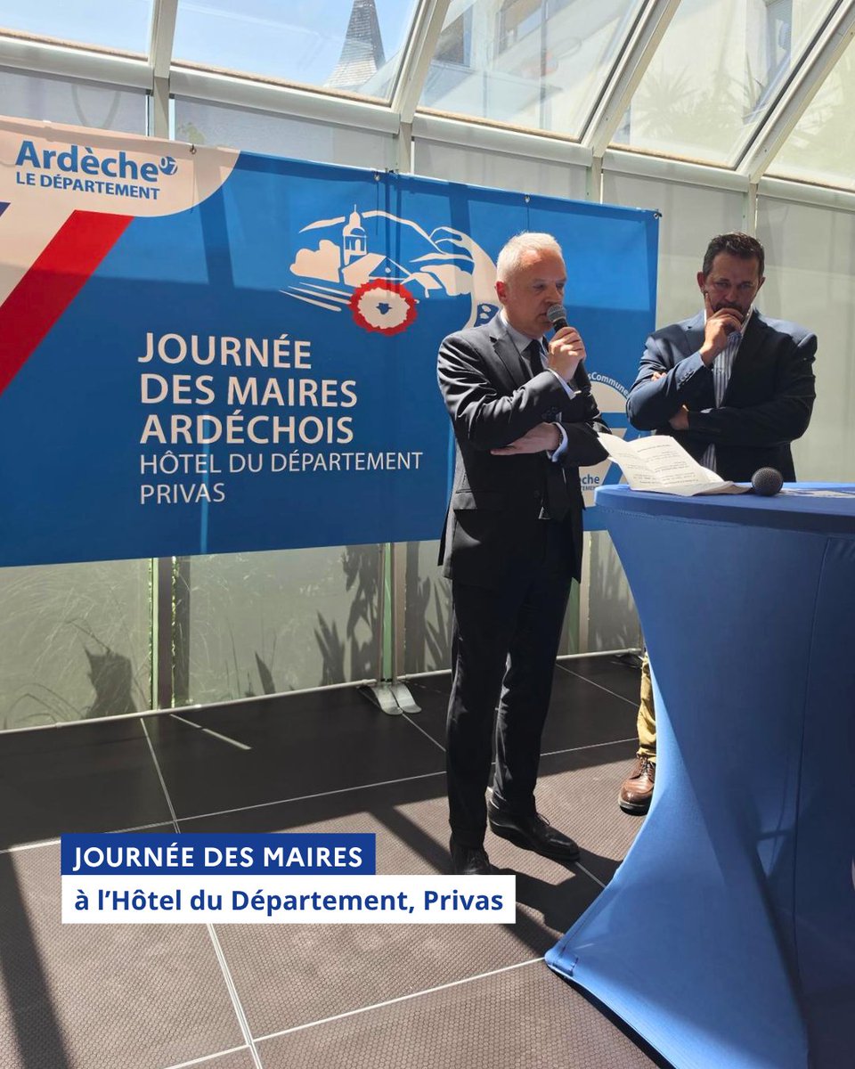 Journée des maires ardéchois