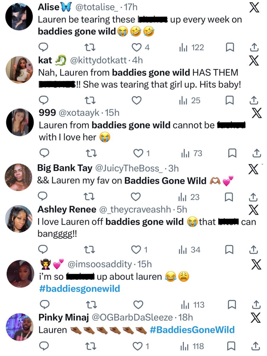 R to @The_ZeusNetwork: Let’s talk about it!! 🔥 #BaddiesGoneWildDominicanRepublic landed at #6 TRENDING!! 🤪 Swipe 👉🏾 to see what the fans had to say on TWITTER ‘X’ & tell us your favorite moment from the episode!!👇🏾