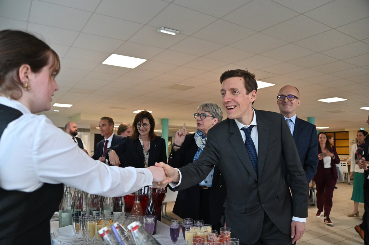 Visite de l'internat d'excellence au lycée Vauban d'Aire-sur-la-Lys