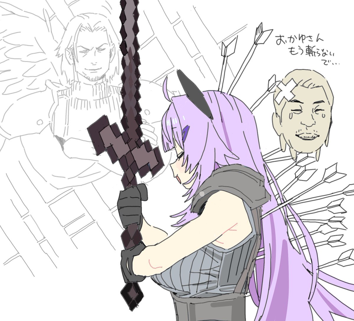 RT by @nekomataokayu: #絵かゆ
ファイタークラス1stの活躍でした