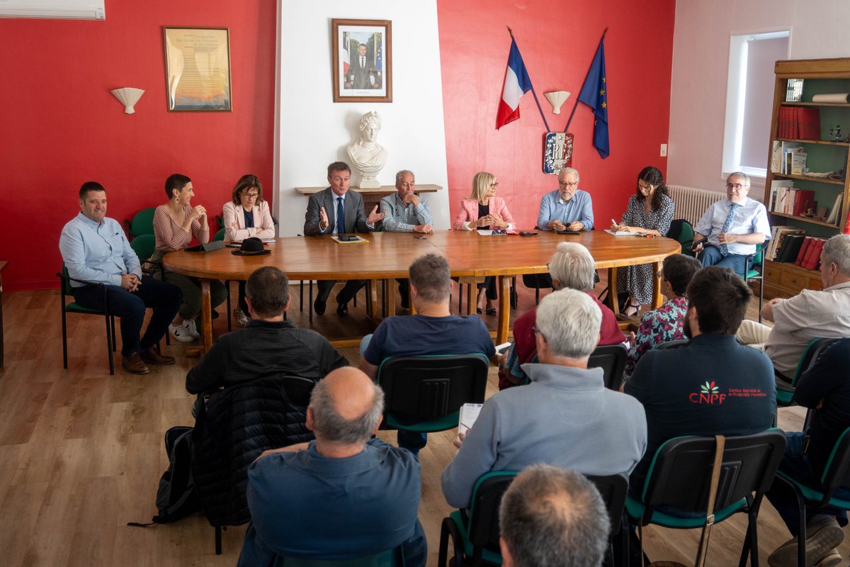 Réunion sur le Plan Corbières 2030 à Saint-Laurent-de-la-Cabrerisse