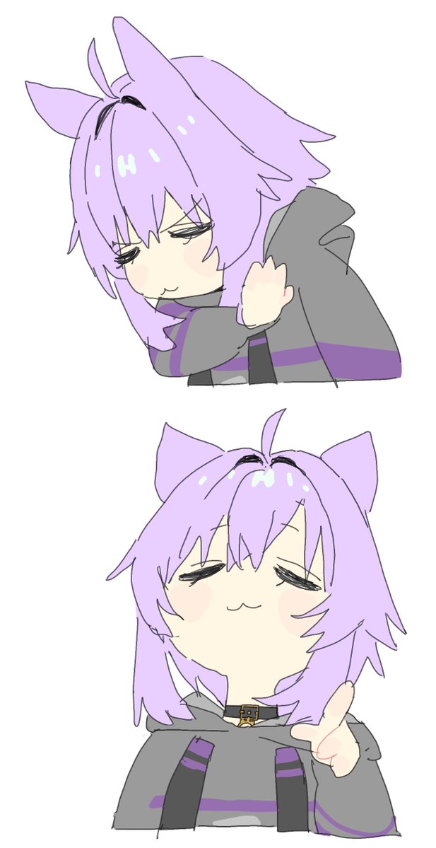 RT by @nekomataokayu: かわいくかけたので
#絵かゆ