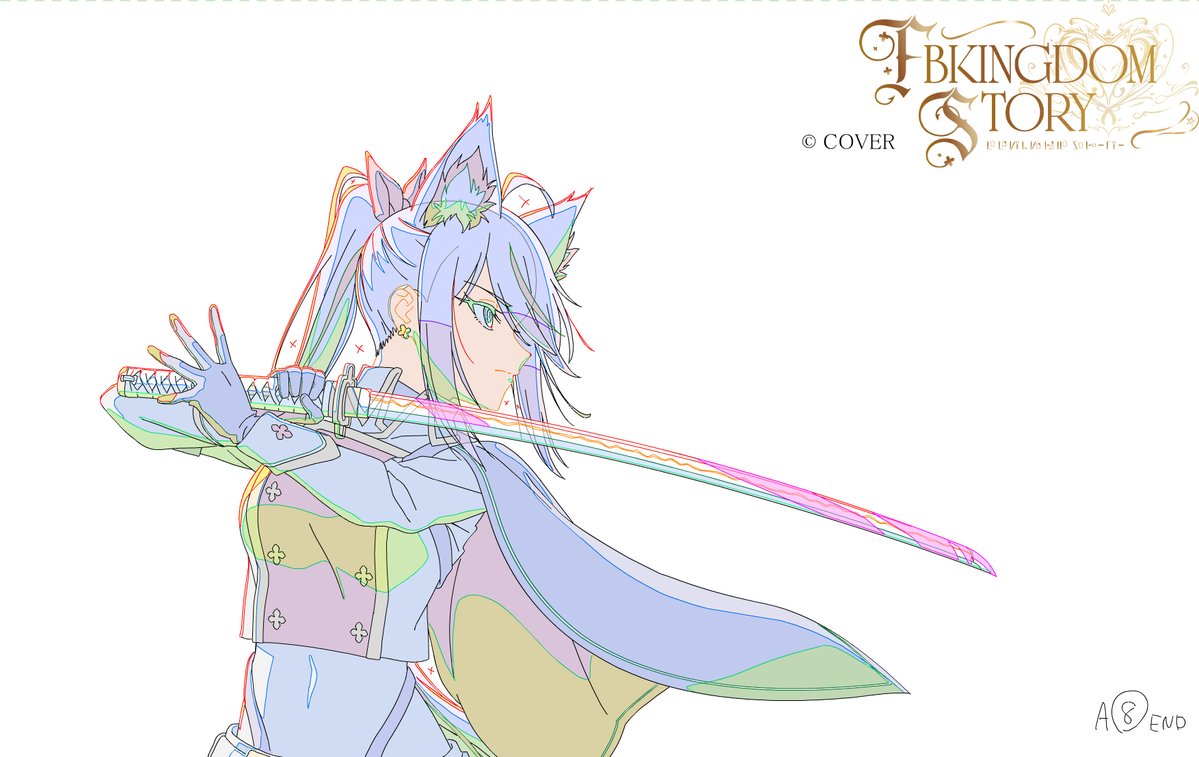 ✧✧✧FBKINGDOM STORY✧✧✧

＼活動８周年記念アニメーション企画進行中／
FBKINGDOMの世界をもっと身近に🌽

👑お気に入り原画をご紹介
騎士団長黒ちゃんのワンシーン！！
こ…これはあまりにもメロいです！！
衣装もこだわっております✨

フル投稿をお楽しみに！(^・ω・^§)ﾉ
#FBKINGDOMSTORY
