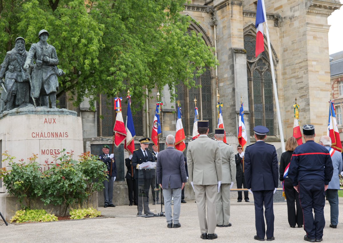 Hommage national aux Morts pour la France en Indochine Châlons-en-Champagne