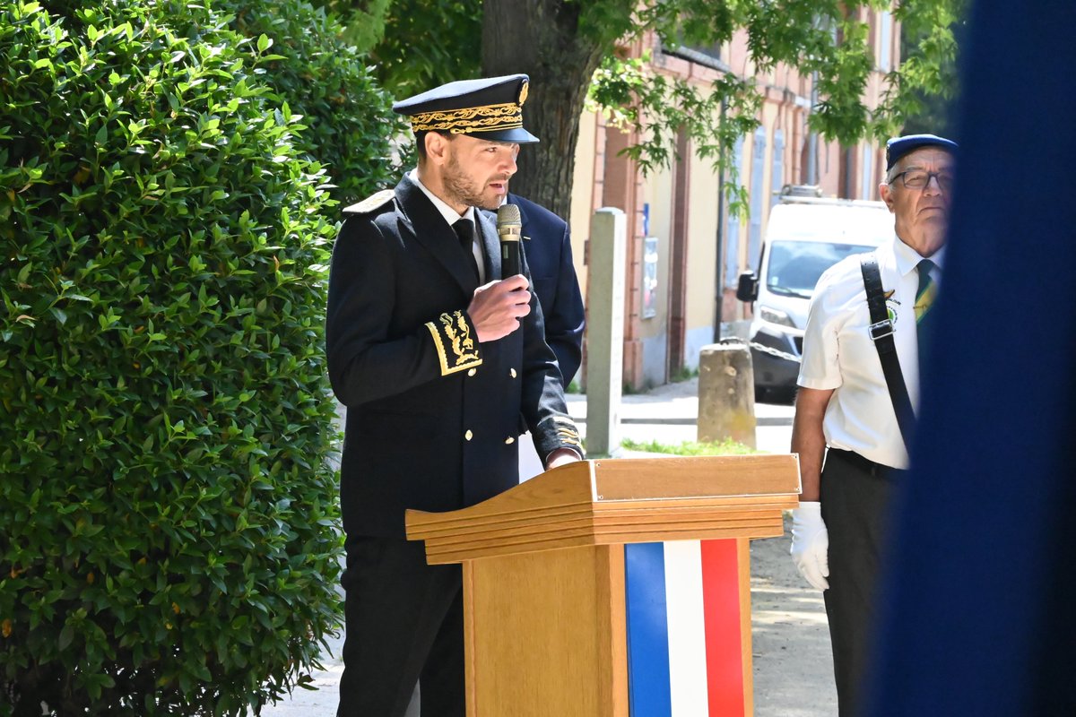 Cérémonie d'hommage aux Morts pour la France en Indochine à Montauban