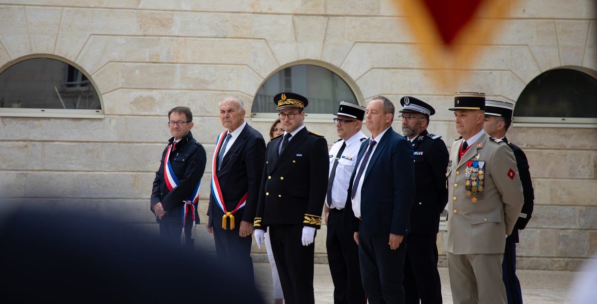 Cérémonie d'hommage aux Morts pour la France en Indochine Niort