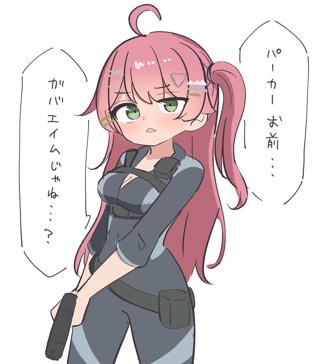 RT by @sakuramiko35: #miko_Art
#みこなま 

みこちに心配されるパーカー