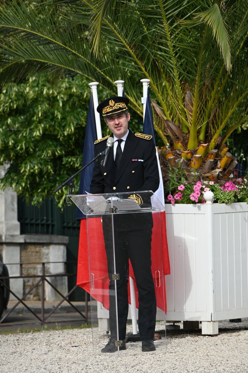 Cérémonie d'hommage aux morts pour la France en Indochine Auxerre