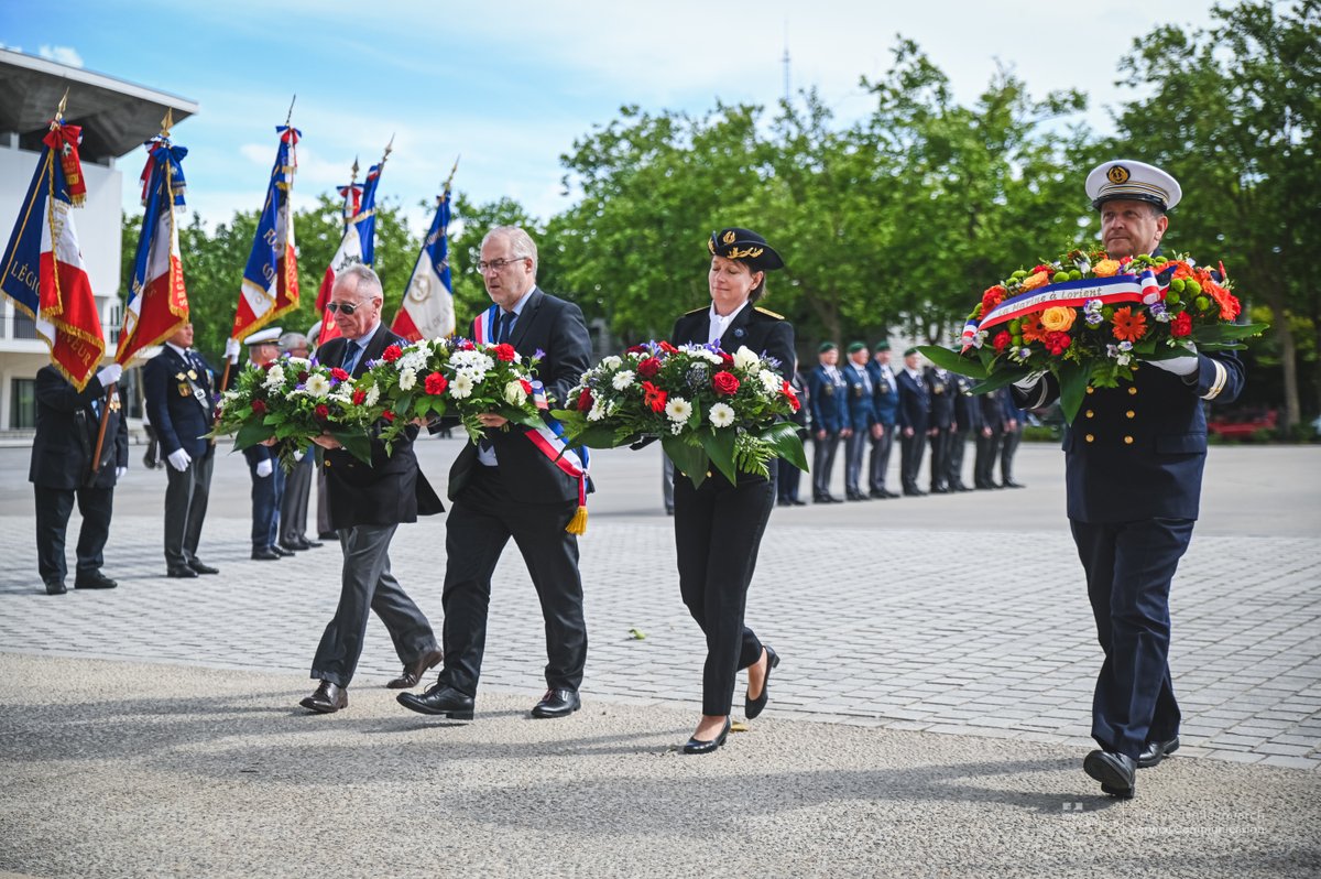 Cérémonie d'hommage aux morts pour la France en Indochine - Lorient