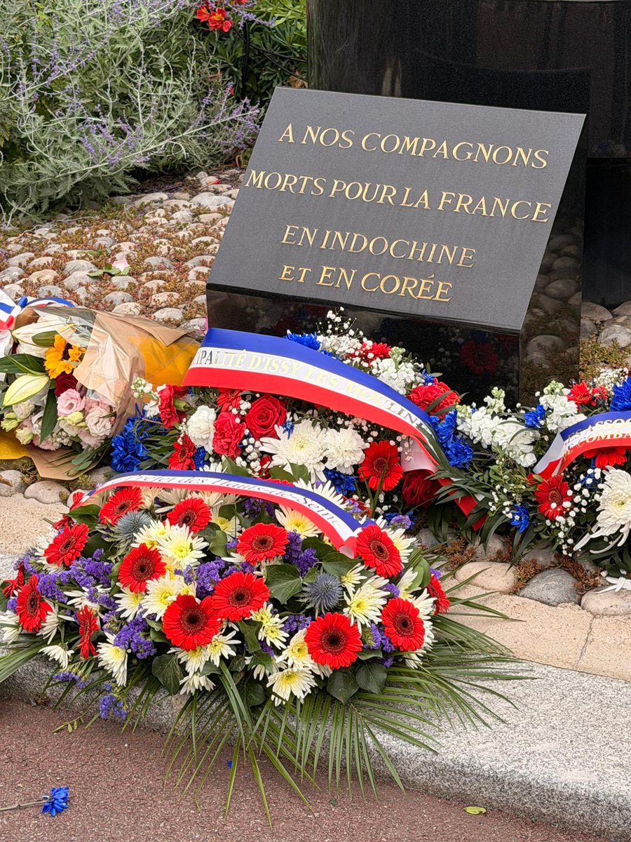 Cérémonie d'hommage aux morts pour la France en Indochine Préfecture 92