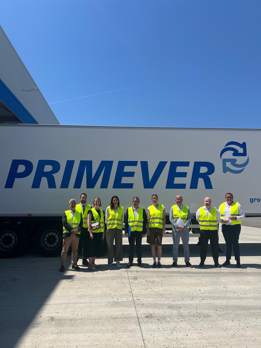 Visite du groupe Primever par le préfet de Lot-et-Garonne