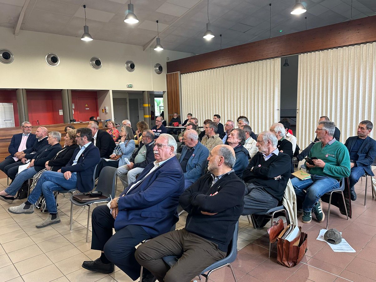 Discours du préfet aux maires ruraux de la préfecture 82